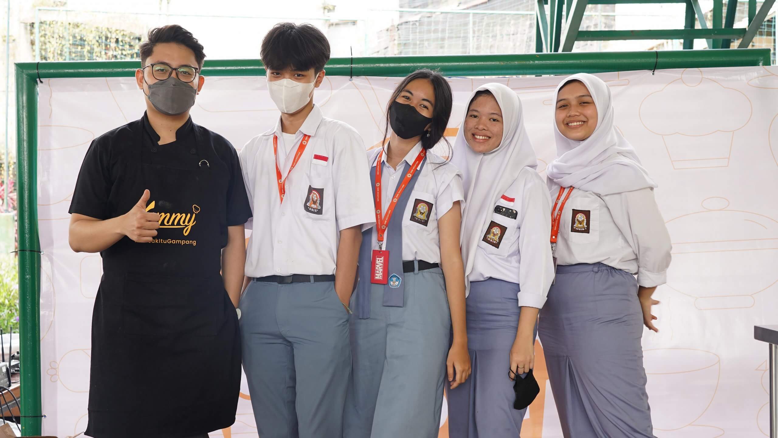 Yummy Goes To Culinary School at SMK Kesatuan Bogor