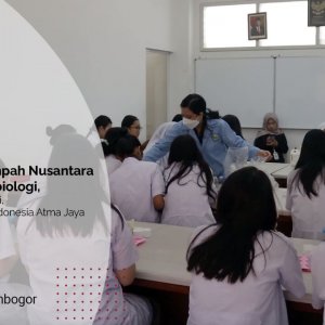 Kegiatan Pusat Riset Rempah Nusantara Fakultas Teknobiologi, Universitas Katolik Indonesia Atma Jaya, Jakarta. GOES TO SCHOOL  SMA Kesatuan Bogor