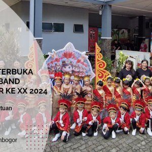 Kegiatan KEJUARAN TERBUKA MARCHING BAND KOTA BOGOR KE XX 2024 TD-PG-TK Kesatuan Bogor